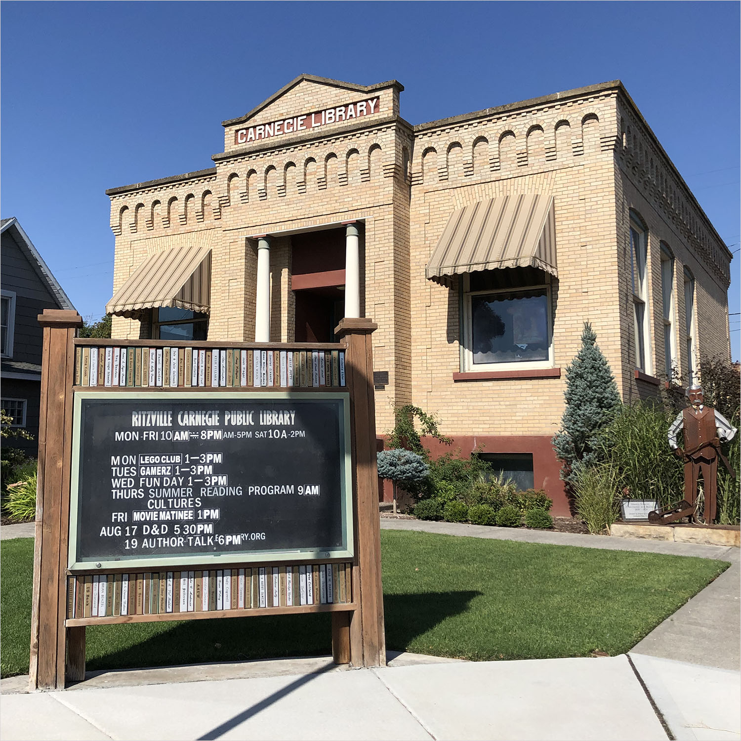 Ritzville, WA public library